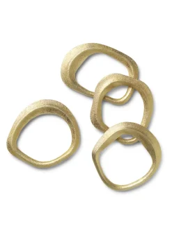 Flow Napkin Rings - Set of 4