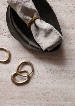 Flow Napkin Rings - Set of 4