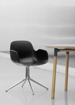 Form Armchair Swivel 4L Alu
