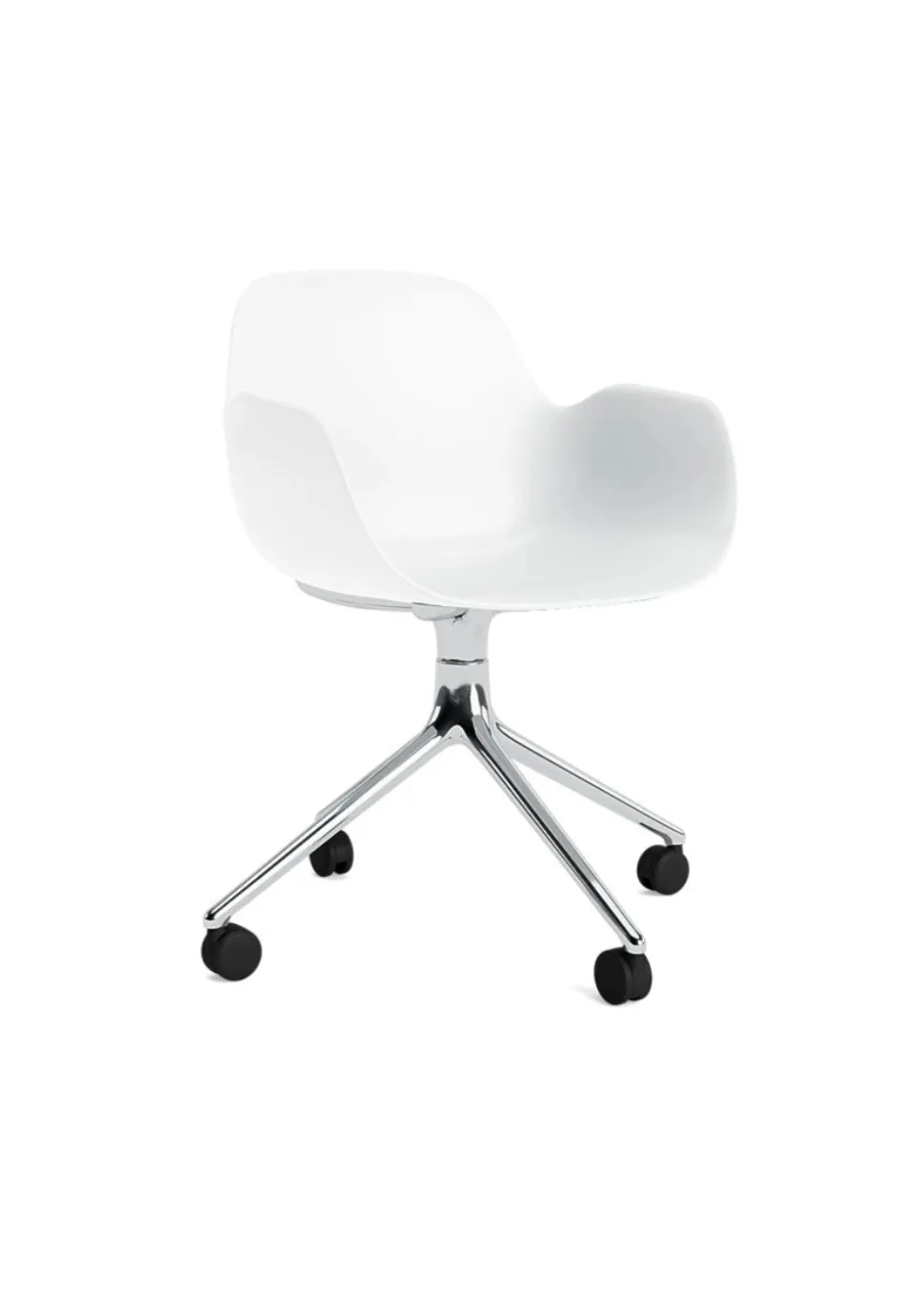 Form Armchair Swivel 4W Alu