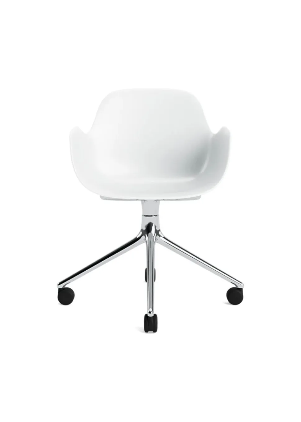 Form Armchair Swivel 4W Alu