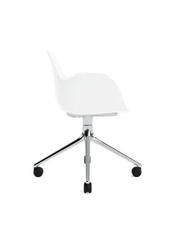 Form Armchair Swivel 4W Alu