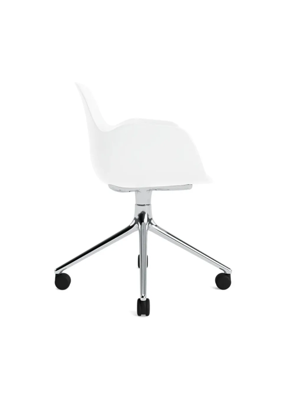 Form Armchair Swivel 4W Alu