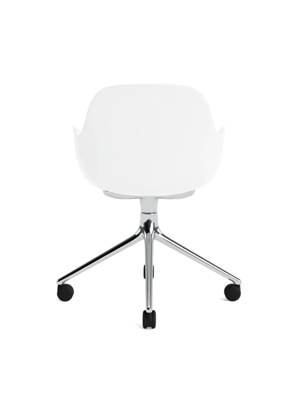 Form Armchair Swivel 4W Alu