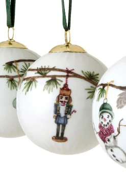 Hammershøi Christmas Bauble - 3 pcs.