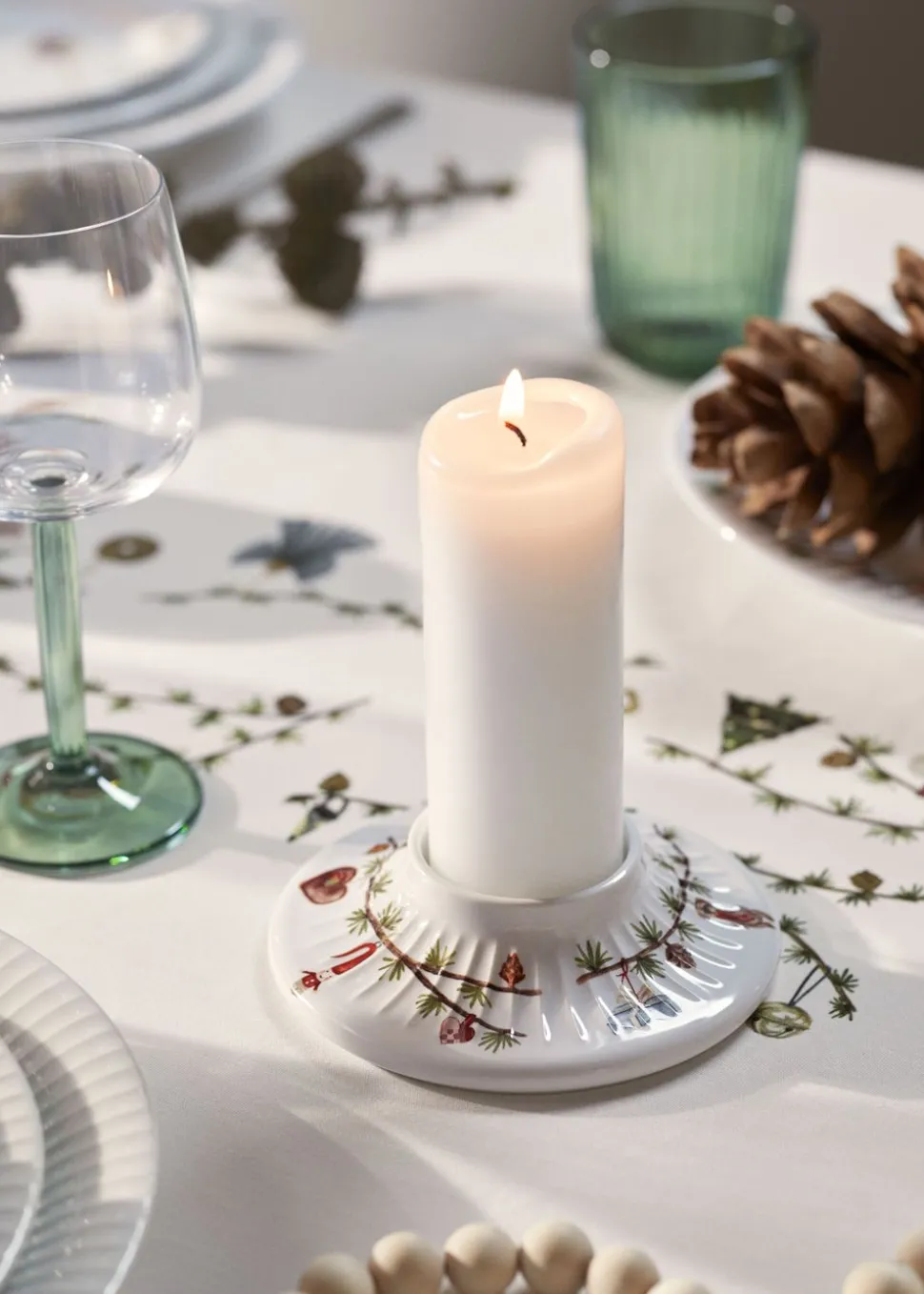 Hammershøi Christmas Bloklysestage