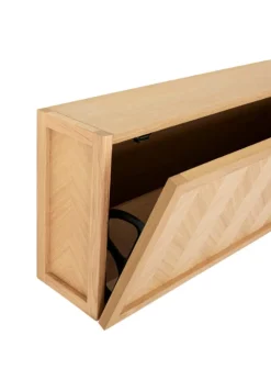 Herringbone Shoe Cabinet