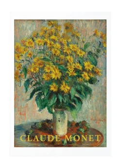 Jerusalem Artichoke Flowers Poster