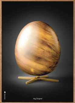 Klassisk – Sort – ‘Ægget Figuren’