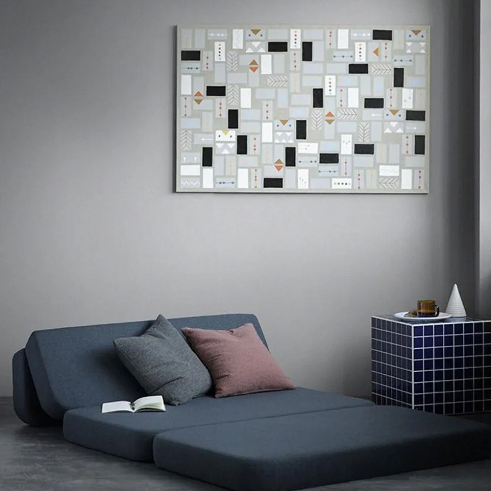 Klip Klap KK 3 fold sofa w. buttons