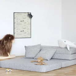 Klip Klap KK 3 fold sofa w. buttons