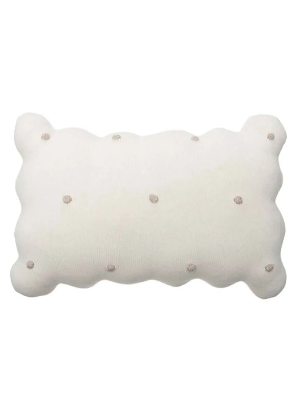 Knitted Cushion Biscuit