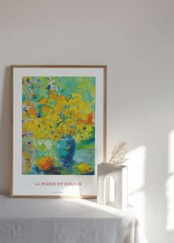 La France dit bonjour Poster