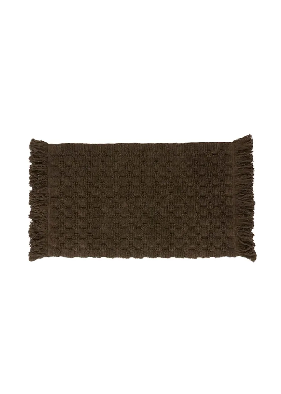 Luna bath rug - fringes