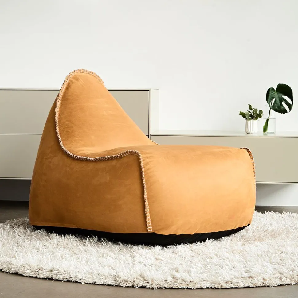 Luna Lounge Chair + Pouf