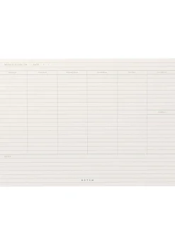 MILO - Weekly Planner Notepad