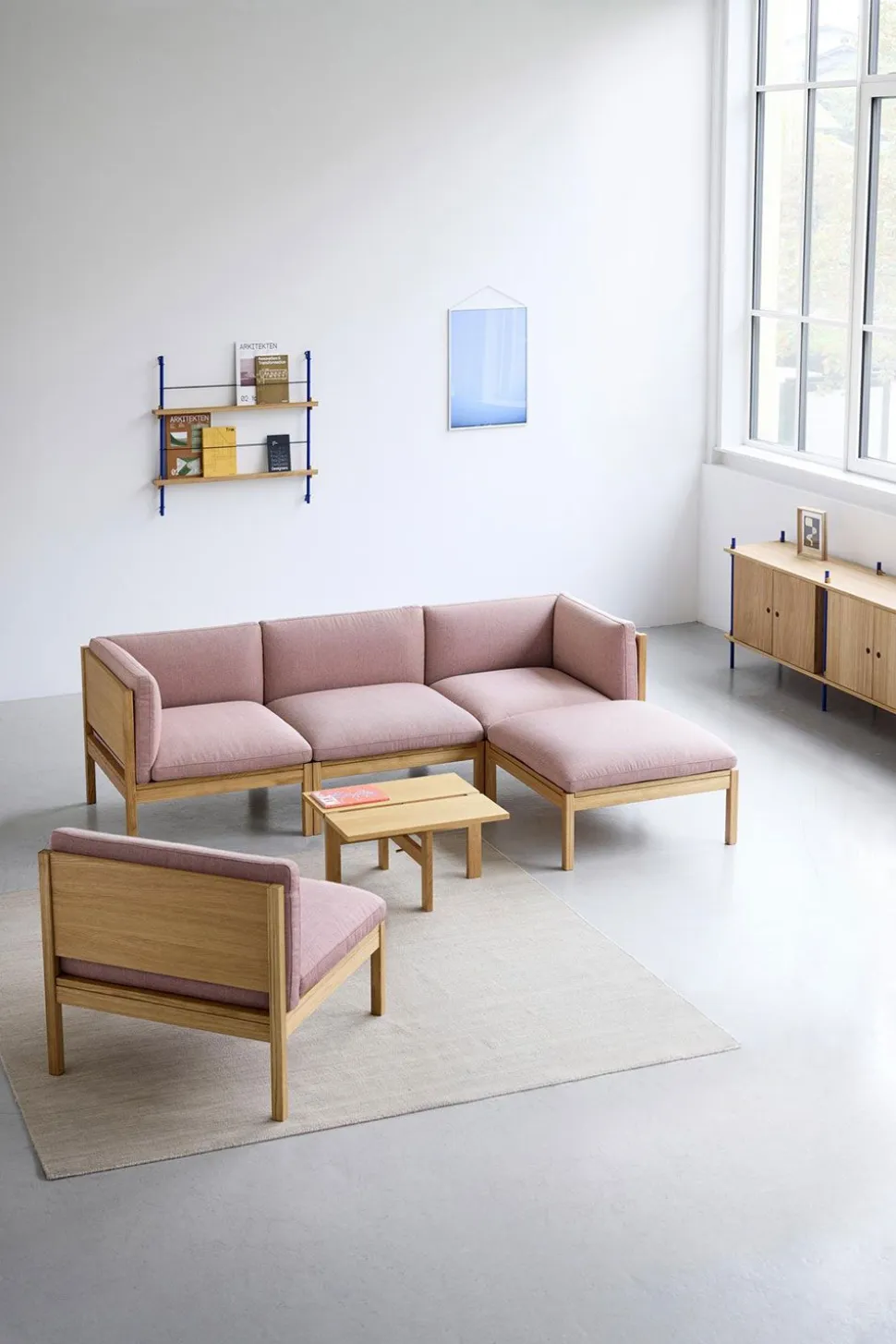 Mixed Combination B - The MOEBE Modular Sofa