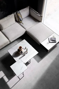 Modular Sofa 3-Seat Sofa with Chaise by Emil Thorup