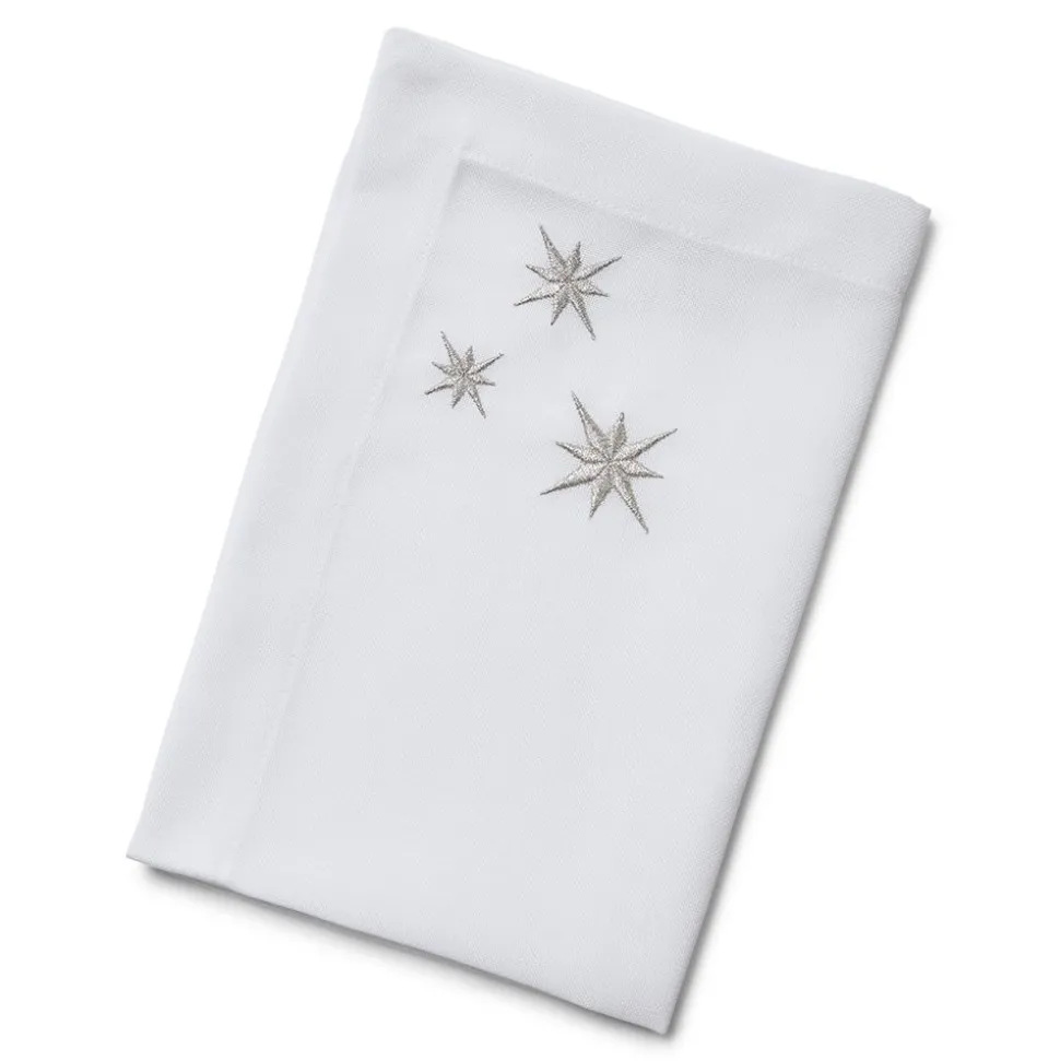 Napkin with Silver star