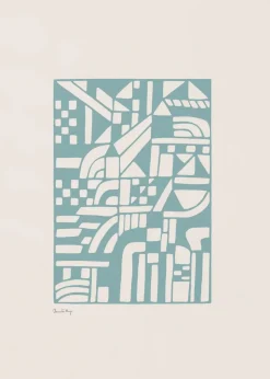 Papercut 08 - Wintergreen Blue