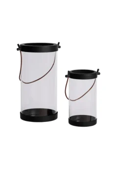 Pipe Lantern - Set of 2