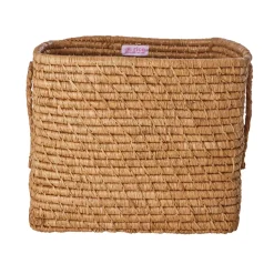 Raffia Square Basket