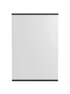 Rectangular wall mirror