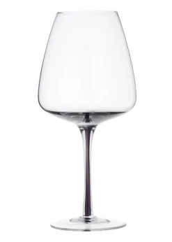 Red wine glass - Amber / Smoke