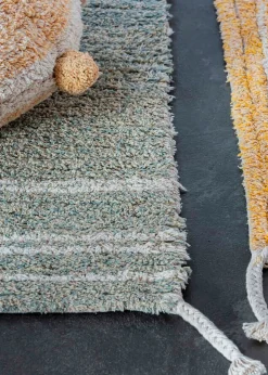 Reversible Rug Twin Vintage Blue