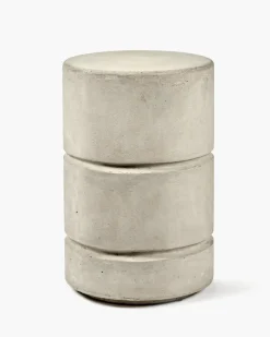 Round Concrete Stool Pawn