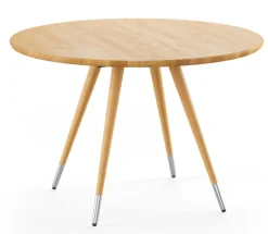 Round Table with extension / GM3972 & GM3982 by Nissen & Gehl