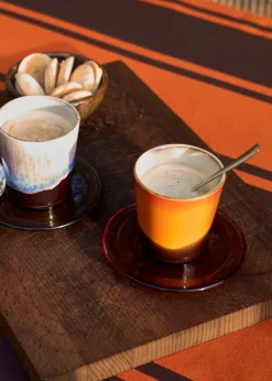 70's Glassware - Saucers (Set Of 4)