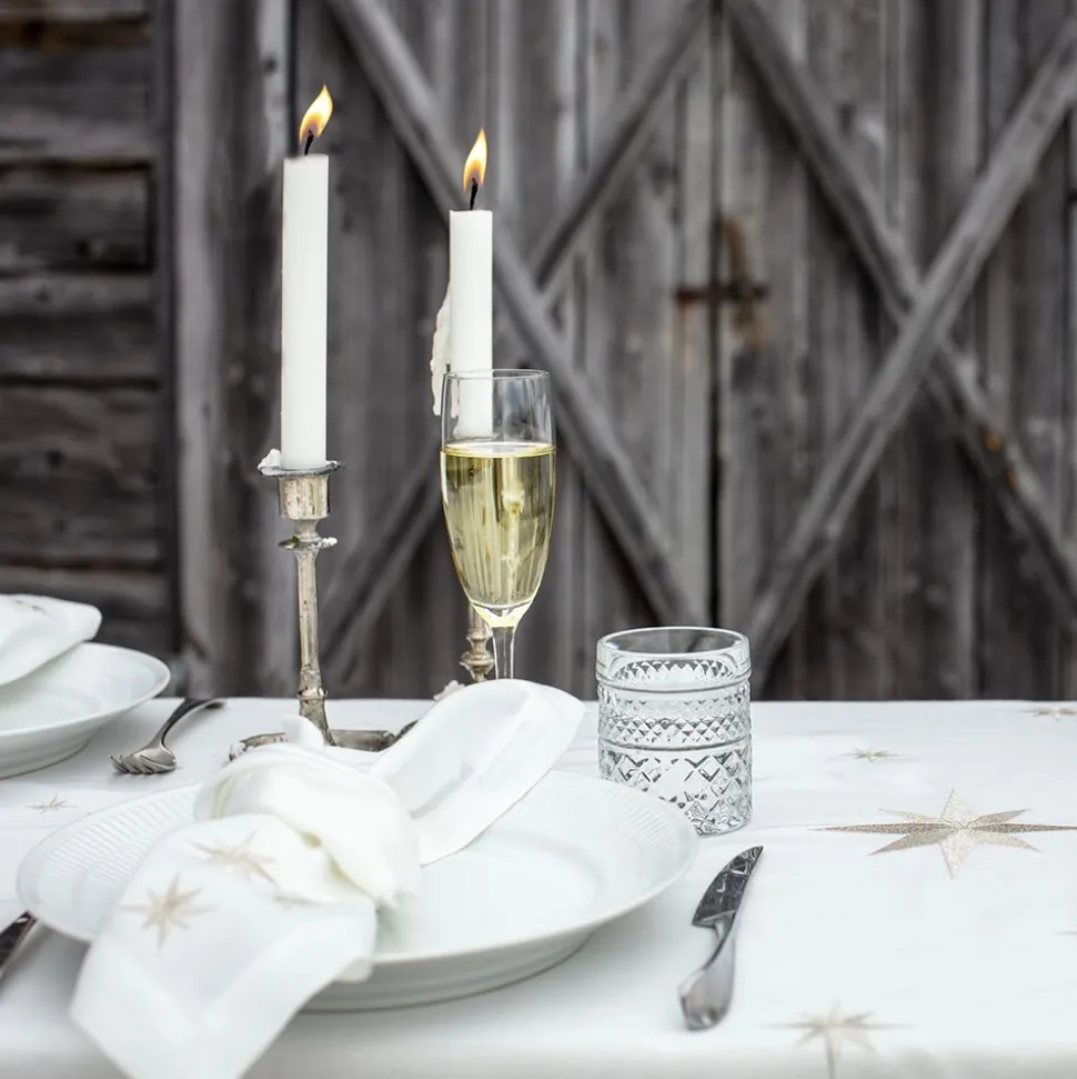 Silver Star Tablecloth