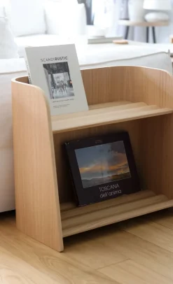 Small Curvy Bookcase