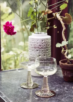 Swirl Wine Glass High