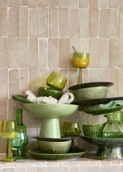 The Emeralds Ceramic Dinner Plate (Set of 2)