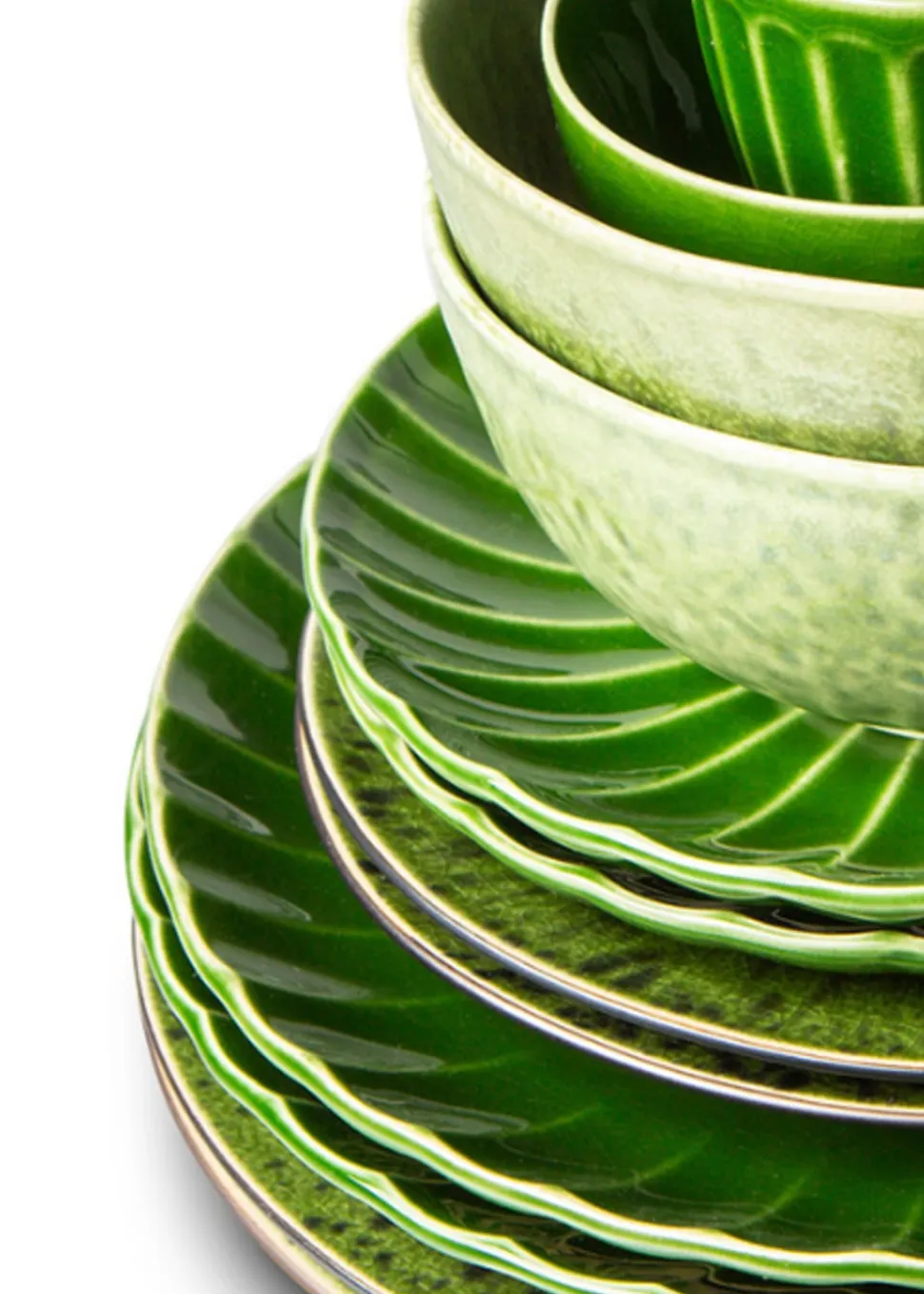 The Emeralds Ceramic Side Plate