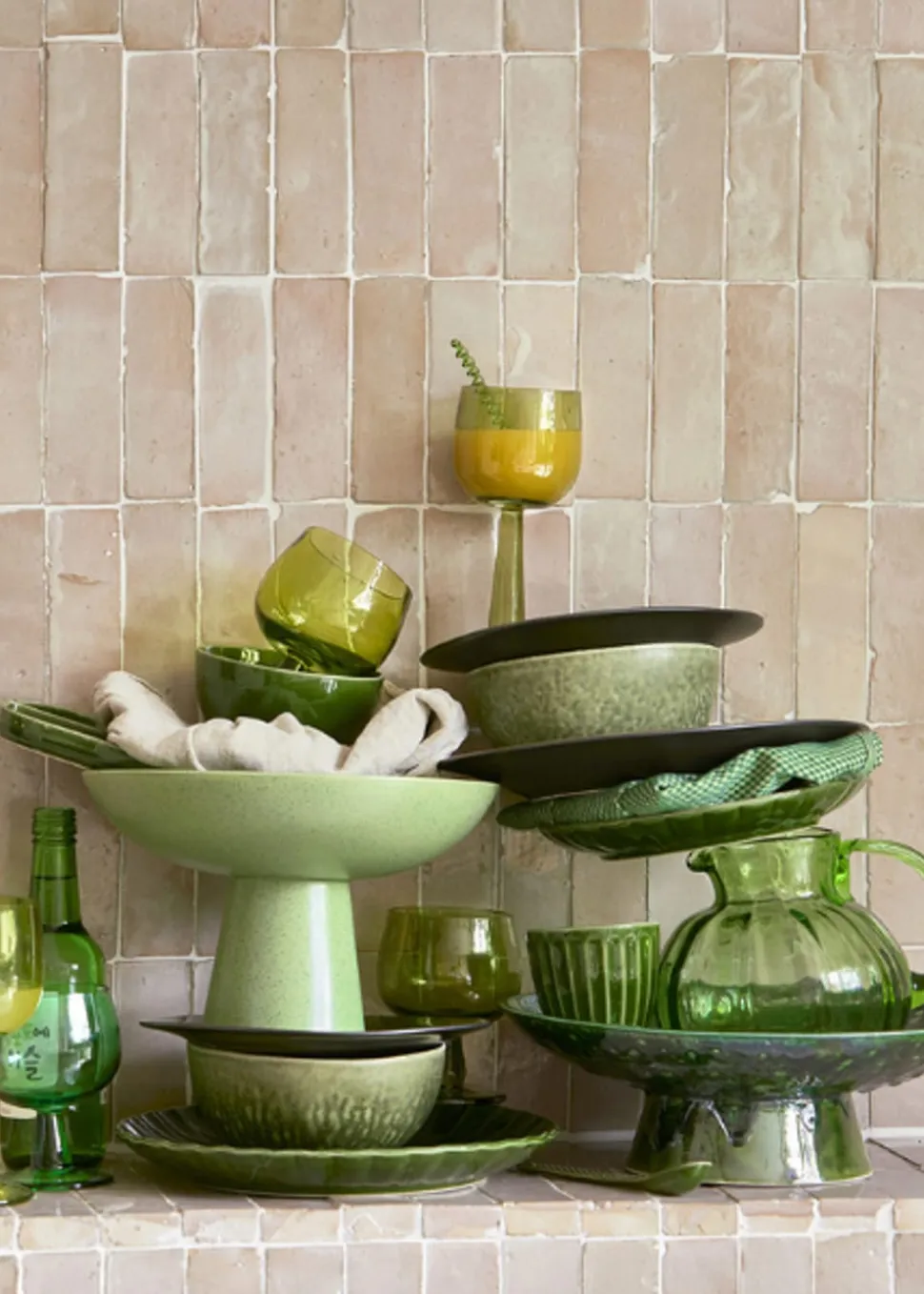 The Emeralds Ceramic Side Plate