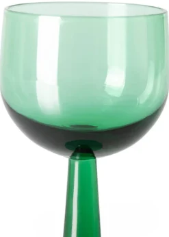 The Emeralds Wine Glass