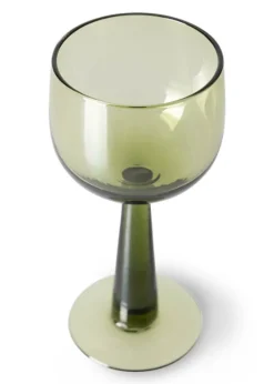 The Emeralds Wine Glass