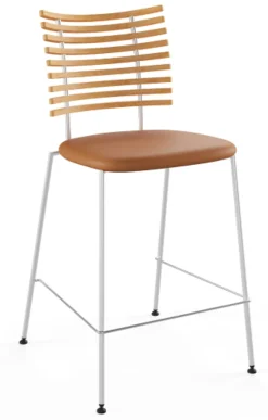 Tiger bar stool / GM4106 by Henrik Lehm