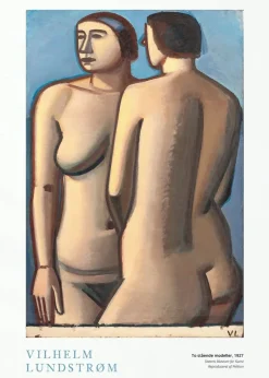 To stående modeller