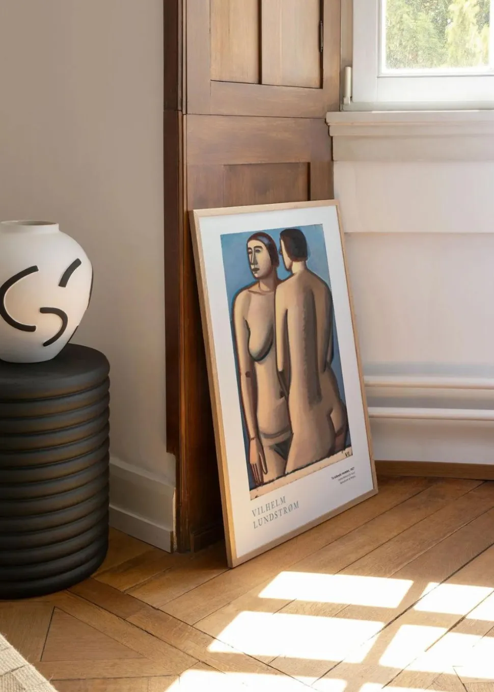 To stående modeller