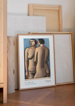 To stående modeller