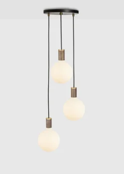 Triple Pendant - White/Black - Sphere IV