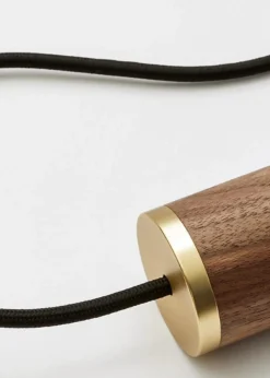 Triple Pendant - White/Black - Voronoi II