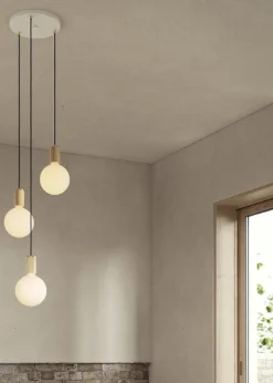 Triple Pendant - White/Black - Sphere IV