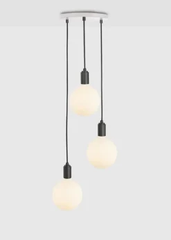 Triple Pendant - White/Black - Sphere IV