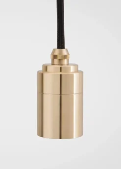 Triple Pendant Canopy - White/Black