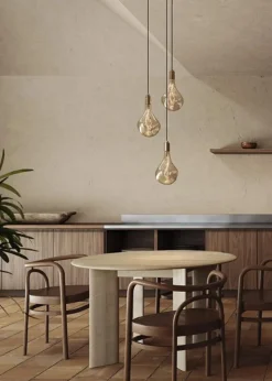 Triple Pendant Canopy - White/Black